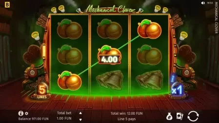 Mechanical Clover slot screenshot 4