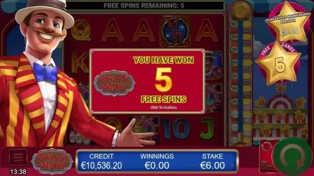 Midway Money slot screenshot 5
