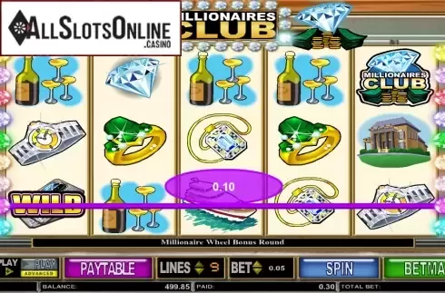 Screen5. Millionaires Club II from Amaya
