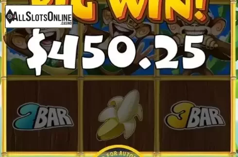 Big Win Mobile. Monkey Mania from Playtech Origins