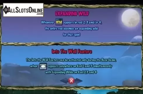 Paytable 2. Monkey and the Moon from TOP TREND GAMING