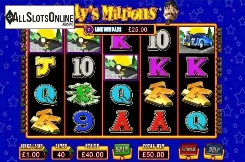 Screen 4. Monty's Millions from Barcrest