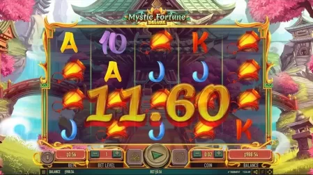 Mystic Fortune Deluxe slot screenshot 3