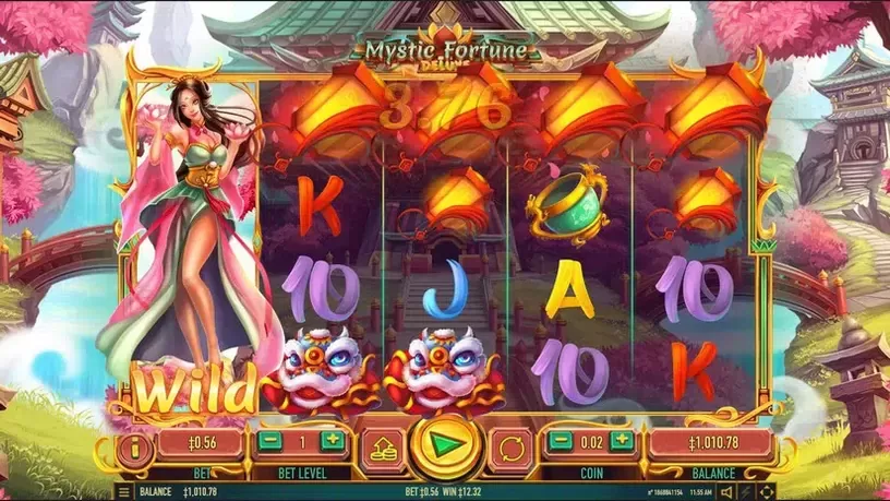 Mystic Fortune Deluxe slot screenshot 4