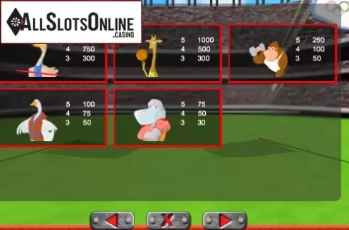 Screen7. Olympic Animals  (9) from Portomaso Gaming