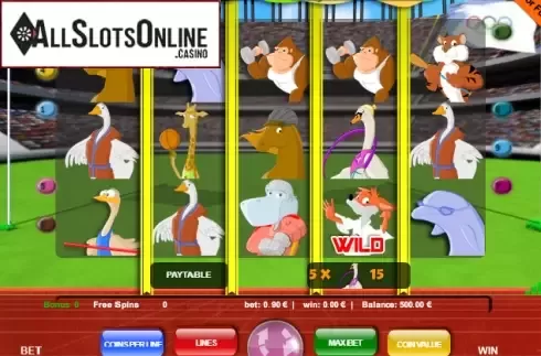 Screen2. Olympic Animals  (9) from Portomaso Gaming