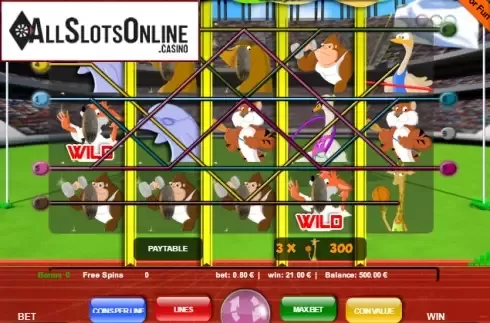 Screen4. Olympic Animals  (9) from Portomaso Gaming
