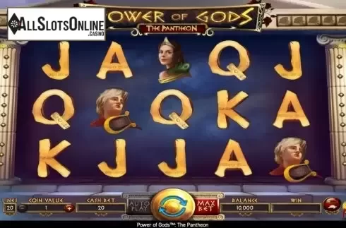 Reel Screen. Power of Gods: The Pantheon from Wazdan