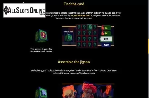 Bonus game screen