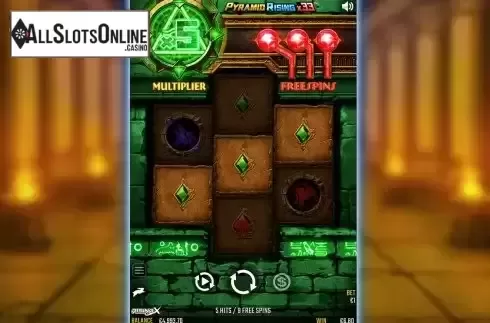 Free Spins Gameplay Screen 3