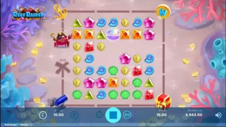 Reef Raider slot screenshot 2