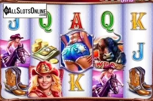 Reel Screen. Rodeo Girls from Octavian Gaming