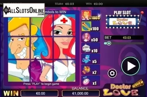 Reel screen. Scratch Dr Love from NextGen