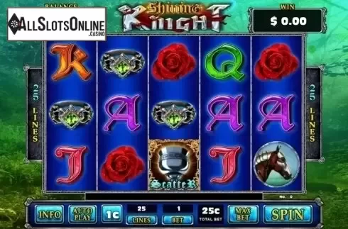 Game Screen. Shining Knight from GMW