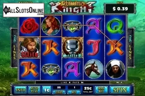 Win Screen. Shining Knight from GMW