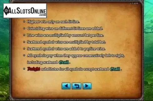 Game Rules. Shining Knight from GMW