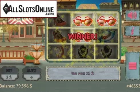 Win Screen. Shopen from Vermantia