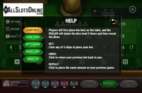 Game rules 1