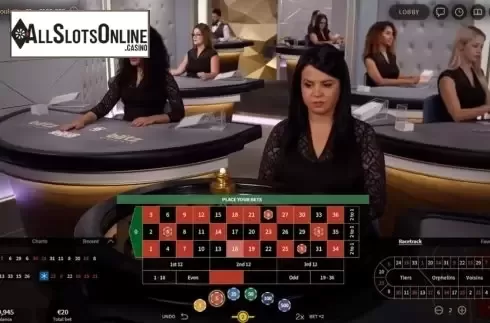 Game Screen 1. Silver Roulette (Netent) from NetEnt