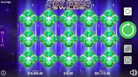 Sky Gems: 5 Wilds slot screenshot 5