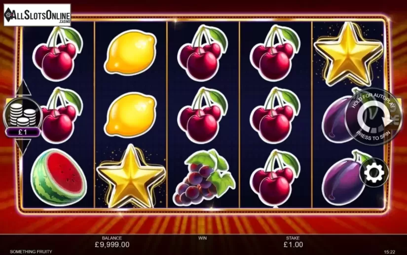 Reel Screen. Something Fruity from Inspired Gaming