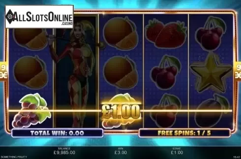 Win Screen. Something Fruity from Inspired Gaming