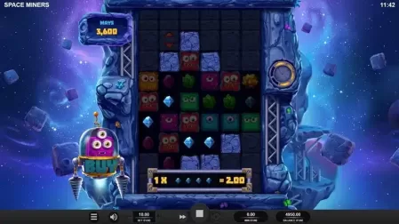 Space Miners slot screenshot 2