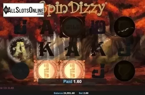 Win Screen. Spin Dizzy from Realistic
