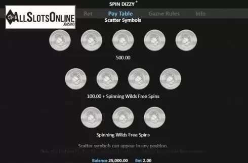Scatter. Spin Dizzy from Realistic