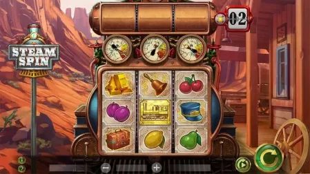 SteamSpin slot screenshot 1
