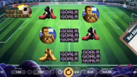 Super Striker slot screenshot 1