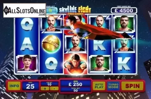 Screen 8. Superman II Slot from Playtech