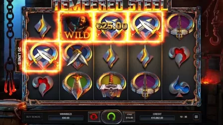 Tempered Steel slot screenshot 2