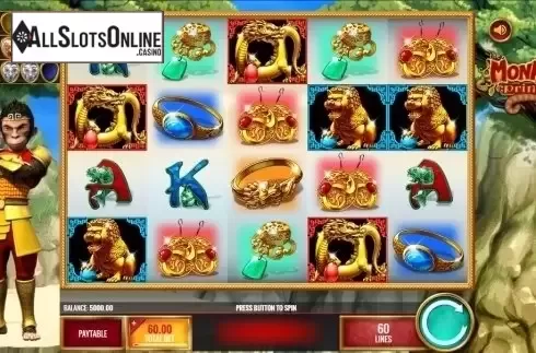 Game Workflow screen . The Monkey Prince from IGT