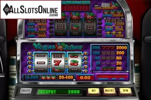 Reels. Vegas Joker from Betsoft