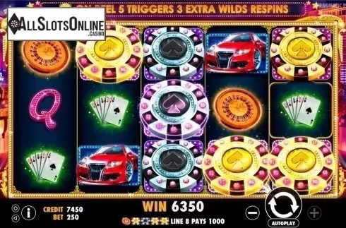Respin win 2. Vegas Nights (Pragmatic Play) from Pragmatic Play