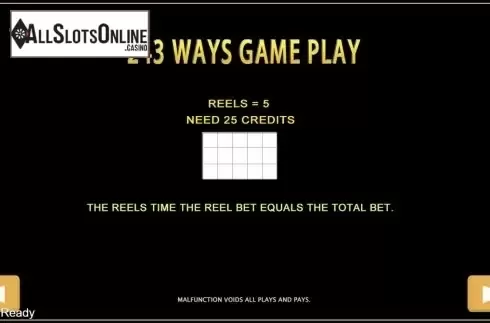 Paytable 3. Who's The Boss from PlayStar