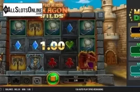 Win Screen 2. Wicked Dragon Wilds from Red7