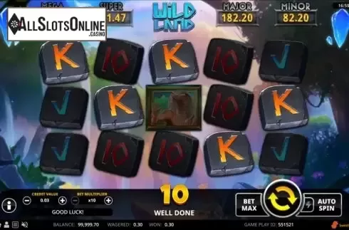 Win screen. Wild Land from Swintt