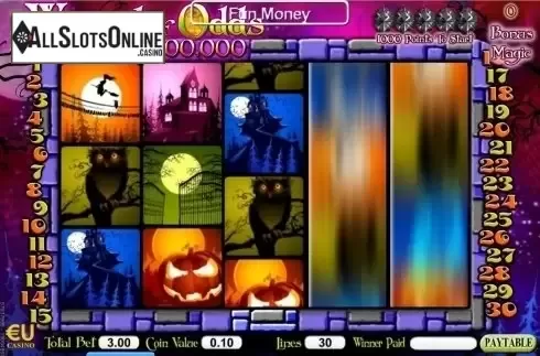 Screen5. Wizard Of Odds 100,000 from SkillOnNet