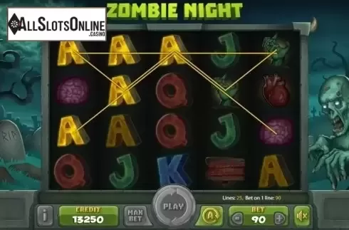 Game workflow 2. Zombie Night from X Card