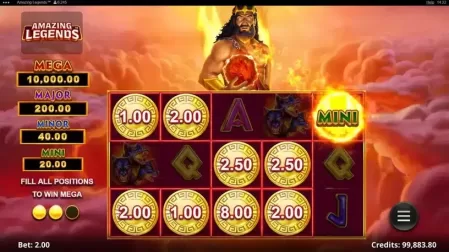Amazing Legends slot screenshot 6