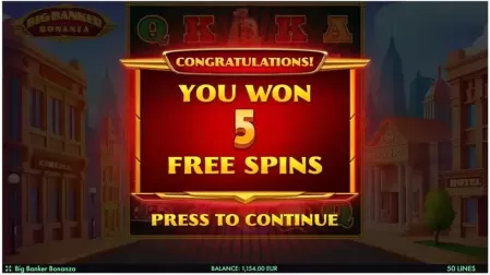 Big Banker Bonanza slot screenshot 3