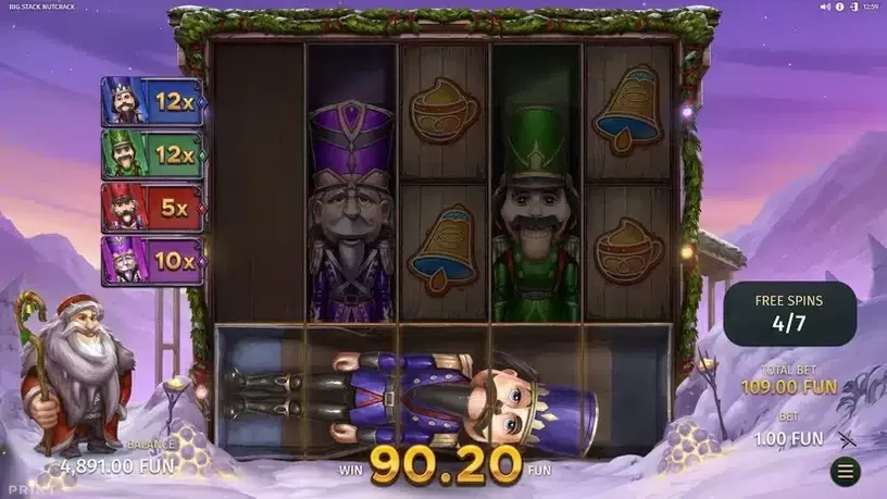 Big Stack Nutcrack slot screenshot 6