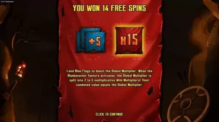 Blade Master slot screenshot 3