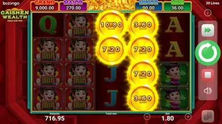 Caishen Wealth slot screenshot 5