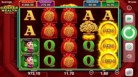 Caishen Wealth slot screenshot 3