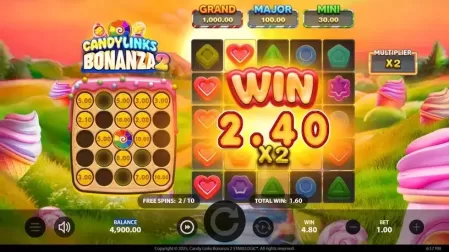 Candy Links Bonanza 2 slot screenshot 4