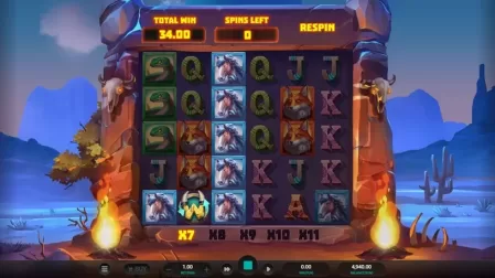 Celestial Buffalo slot screenshot 5