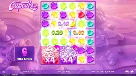 Cupcakes slot screenshot 6